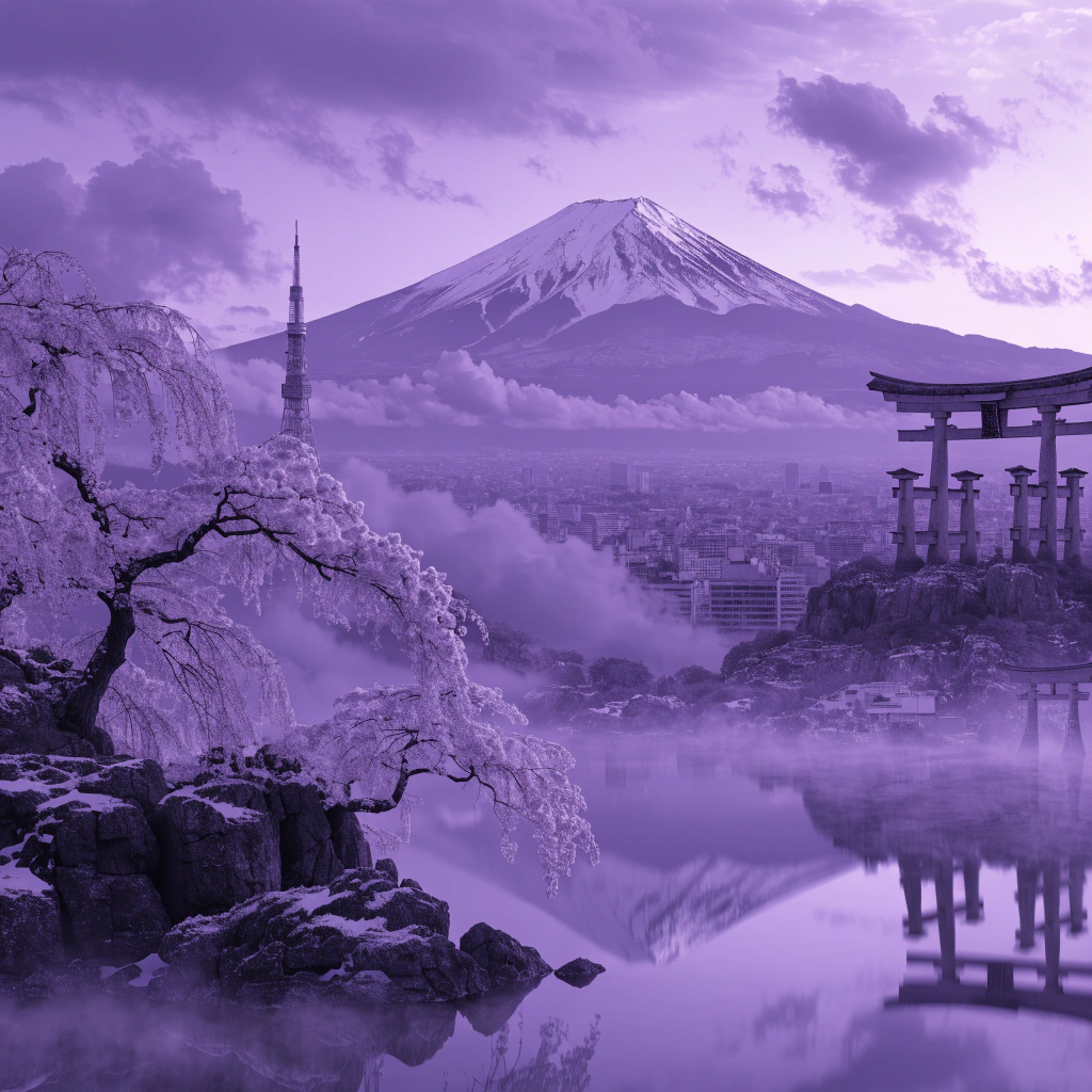 Vista panorámica de Japón