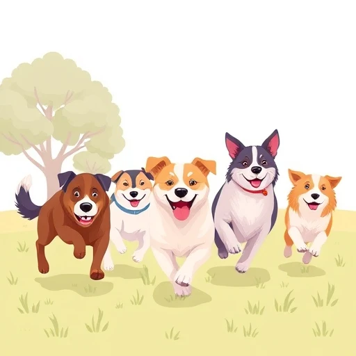 dogs — visual vocabulary card