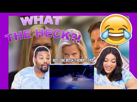 MOST ICONIC BRITISH TV MOMENTS. EVER!| REACTION