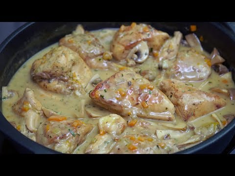 Chicken Fricassee | Traditional Recipe