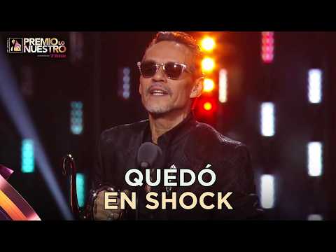 Marc Anthony en Premio Lo Nuestro 2026: su reacción al ganar La Mezcla Perfecta del Año