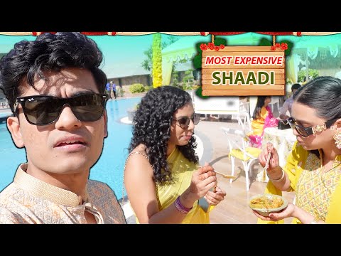 पहली बार किसी अमीर की शादी में जाना