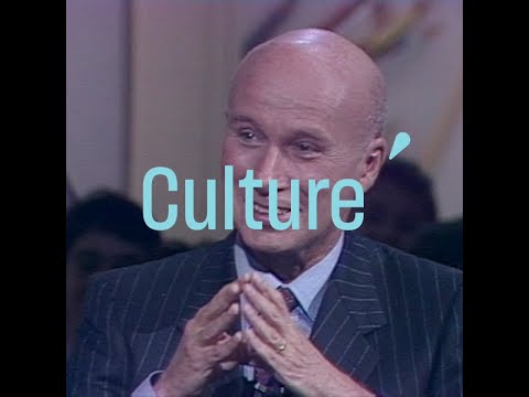 1990: Gabriel Matzneff opposite Denise Bombardier in "Apostrophes" | INA Archive - #CulturePrime