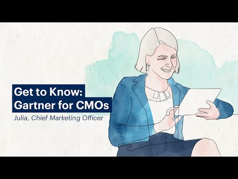 Discover how Gartner supports Chief Marketing Officers