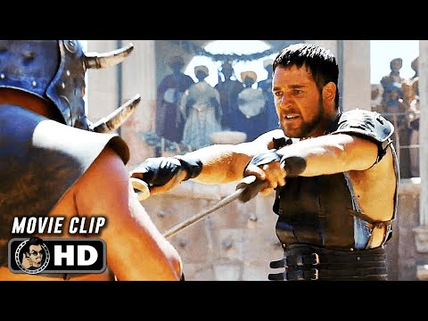 Are You Not Entertained Scene | GLADIATOR (2000) Movie CLIP HD