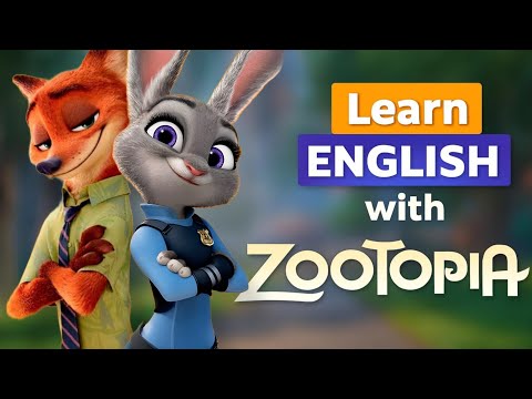 آموزش انگلیسی با انیمیشن Zootopia (با زیرنویس و PDF رایگان) | برای اولین بار در یوتیوب فارسی
