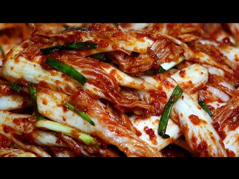 김치요리[배추겉절이(막김치)]담그기.김장전 배추2포기로 맛있게 만드는 맛김치 황금레시피.Fresh Kimchi