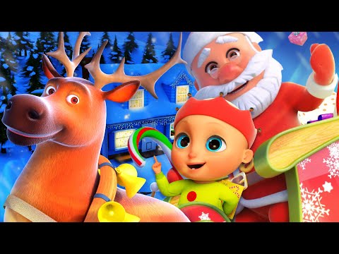 🎅Anoiteceu - Papai Noel - e mais Canções de Natal para crianças com Johny e Amigos