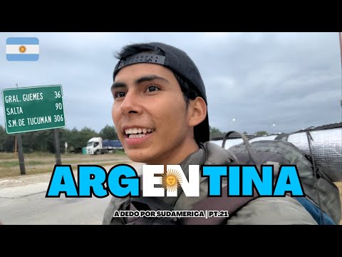 ✅HOW TO TRAVEL ARGENTINIAN ON A LITTLE BUDGET? 🇦🇷// HIKING FROM COLOMBIA🇨🇴 TO USHUAIA (Pt. 21)🔴