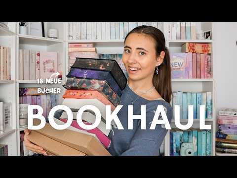 BOOK HAUL | Unpackings, 18 neue Bücher, Buchmesse Neuzugänge, Want to read😍📚