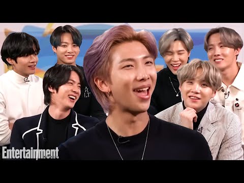 BTS Explains the Alphabet From A-Z | Entertainment Weekly